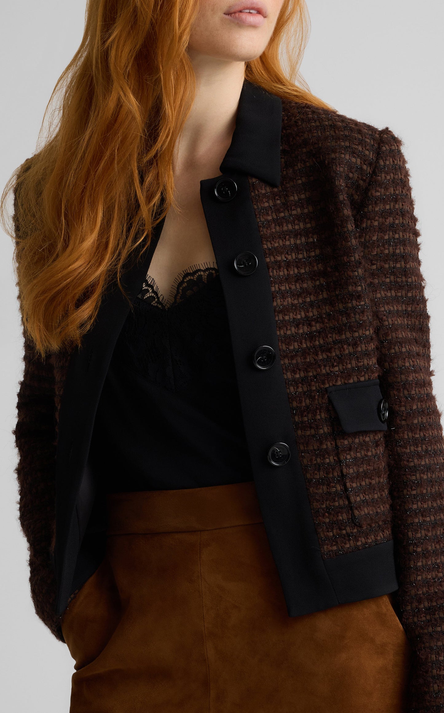 Reba Jacket in Vicente Tweed