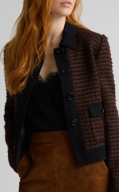 Reba Jacket in Vicente Tweed