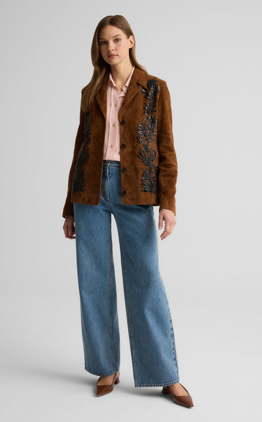 Ojai Jacket in Suede