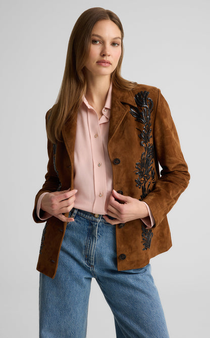 Ojai Jacket in Suede