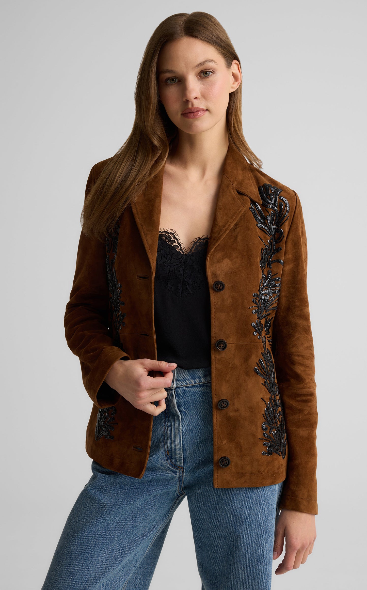 Ojai Jacket in Suede