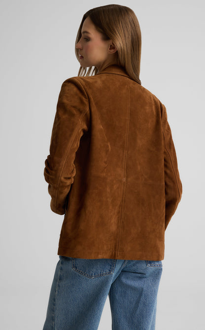 Ojai Jacket in Suede