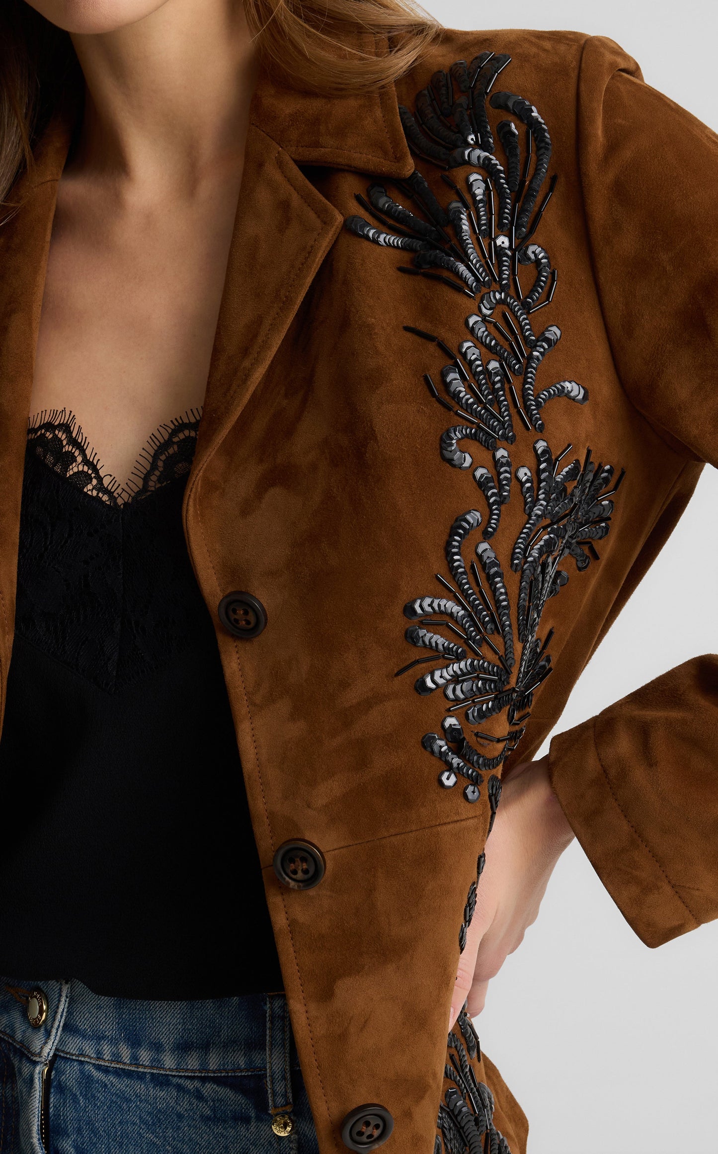 Ojai Jacket in Suede