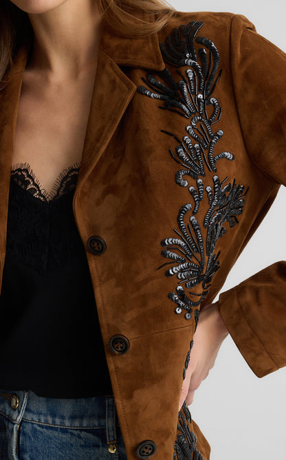 Ojai Jacket in Suede