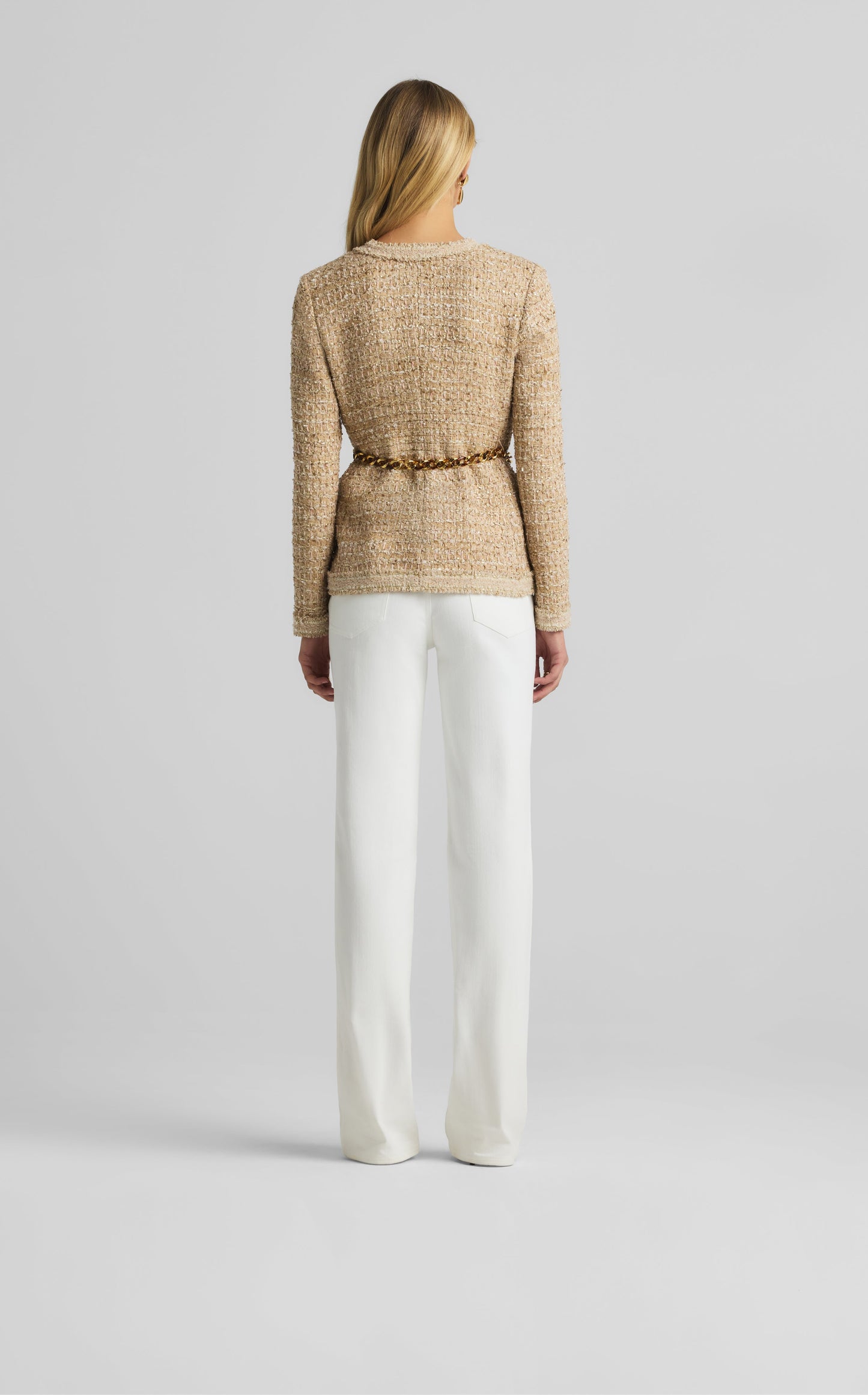 Josie Jacket in Linden Tweed