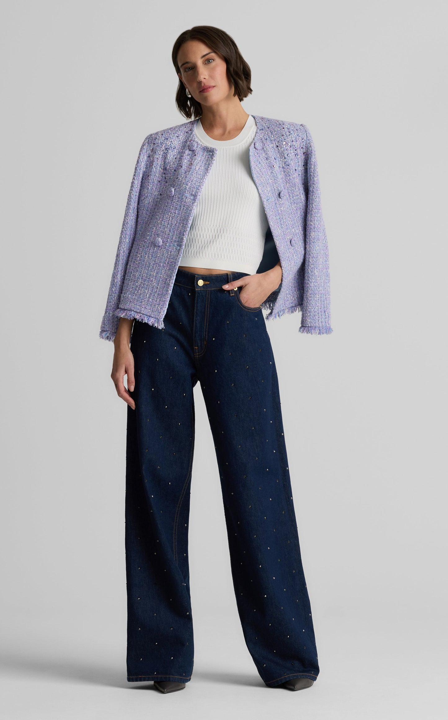 Sinclair Jacket in Monroe Tweed