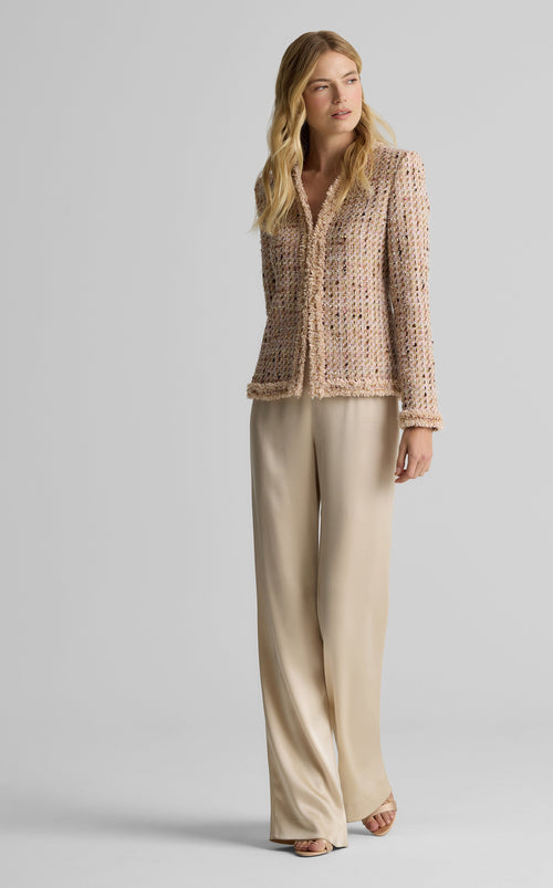Susan Jacket in Metallic Tweed