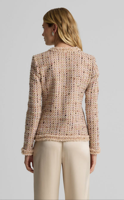Susan Jacket in Metallic Tweed