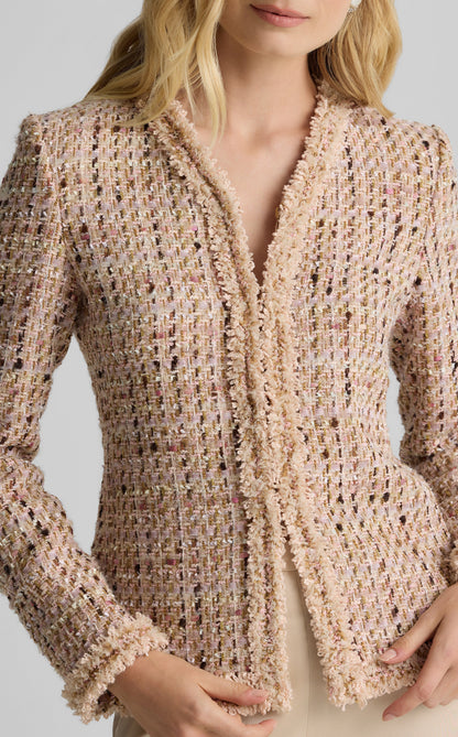 Susan Jacket in Metallic Tweed