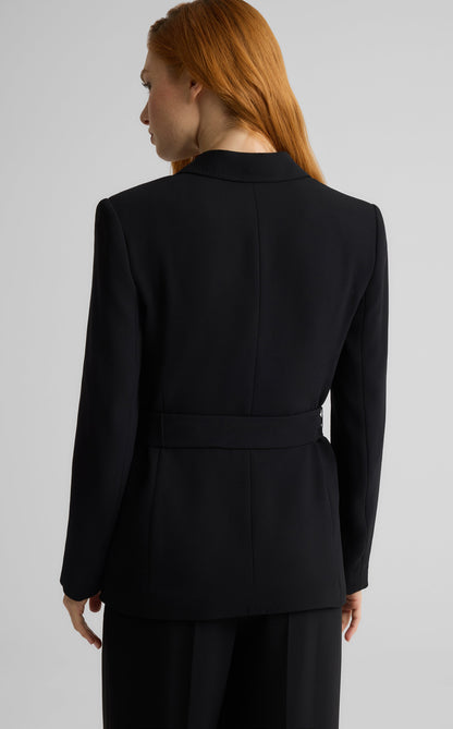 Juliana Jacket in Satin Back Crepe