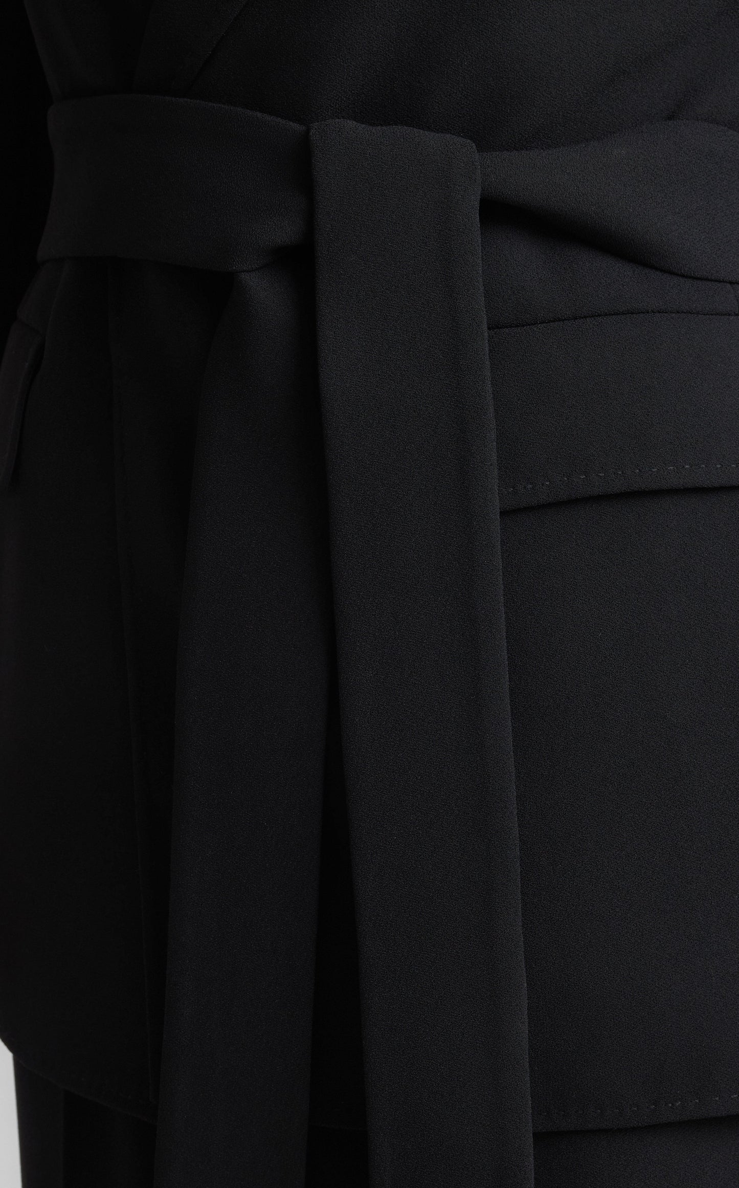 Juliana Jacket in Satin Back Crepe