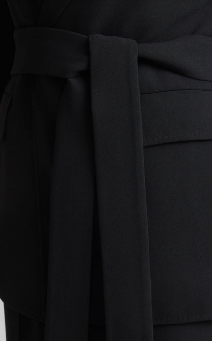 Juliana Jacket in Satin Back Crepe