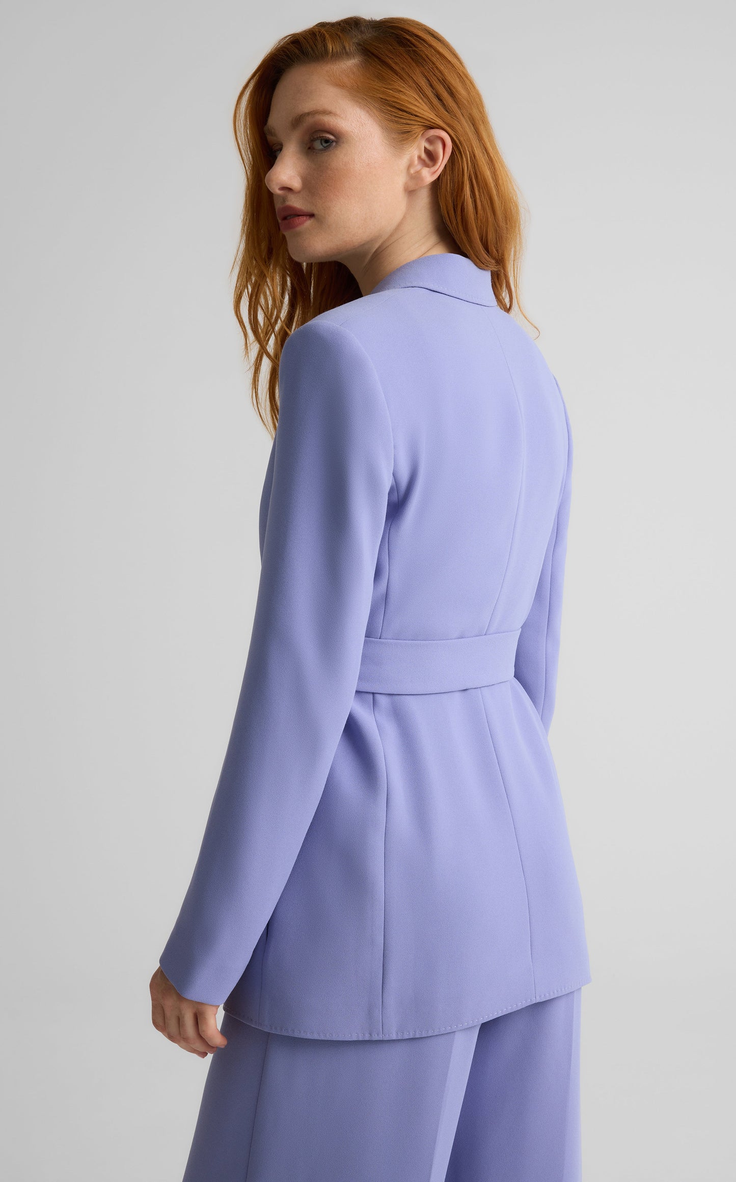 Juliana Jacket in Satin Back Crepe