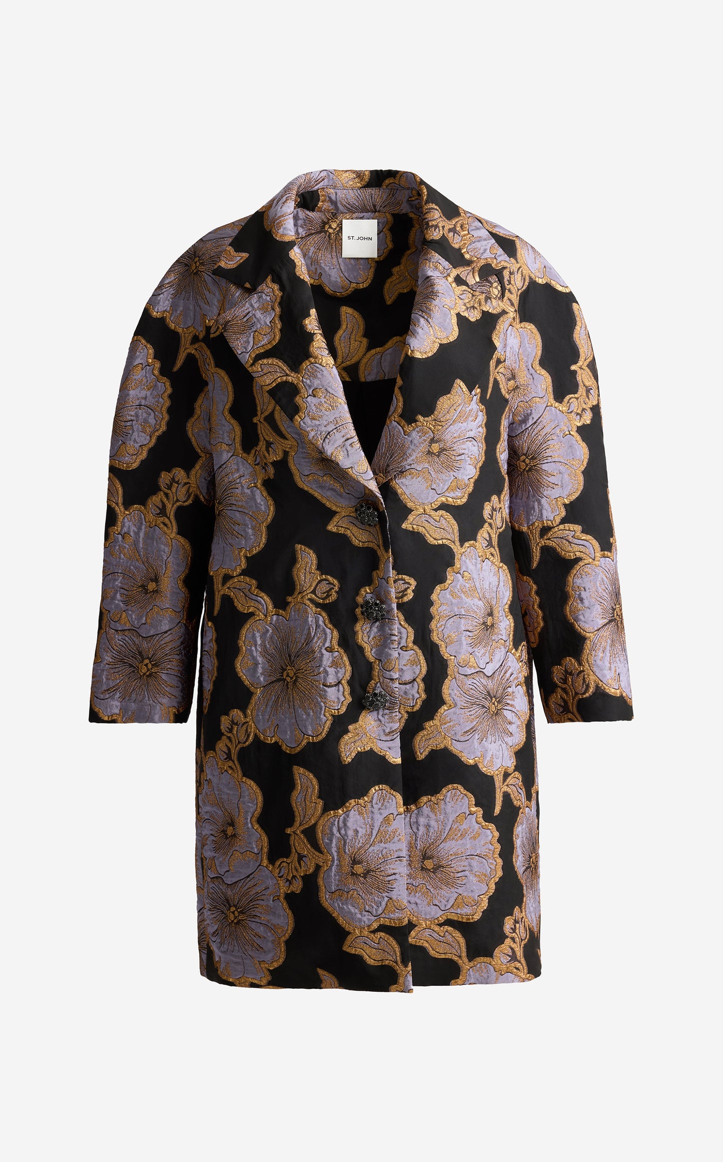 Maxine Jacket in Poppy Floral Jacquard