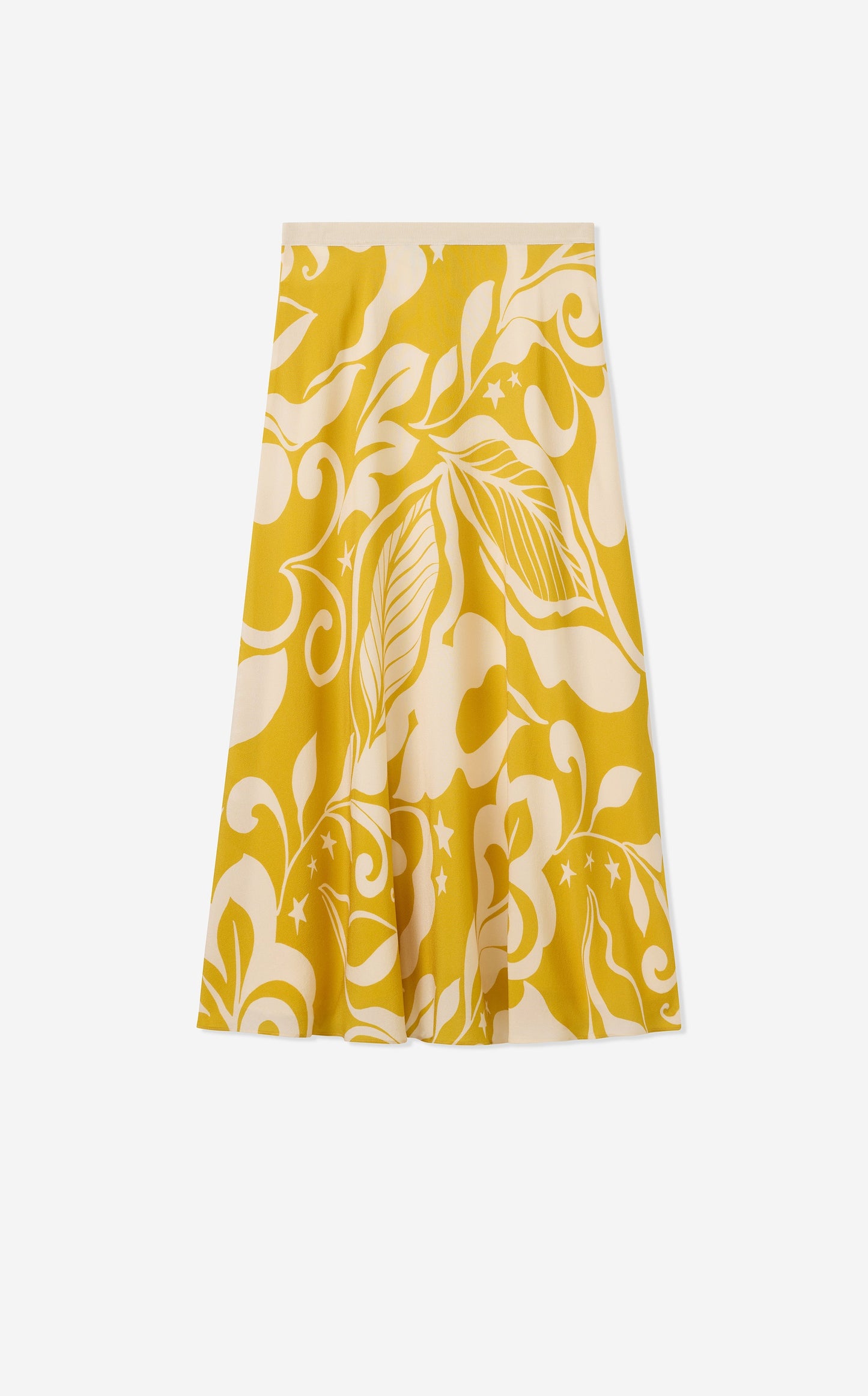 Eden Skirt in Leaf Print