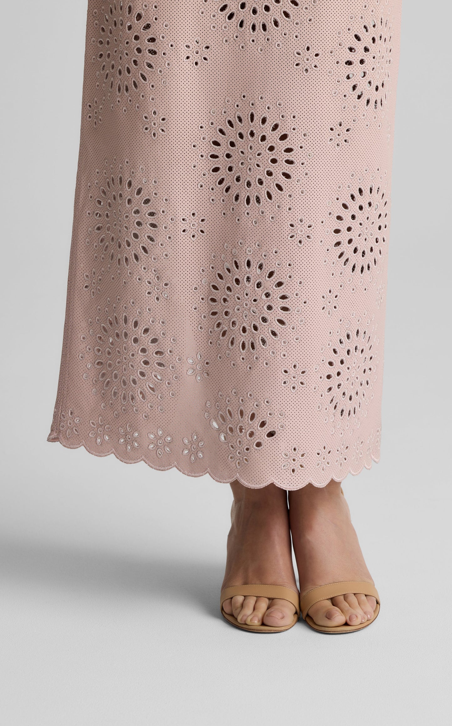 Quinn Skirt in Laser Cut Leather