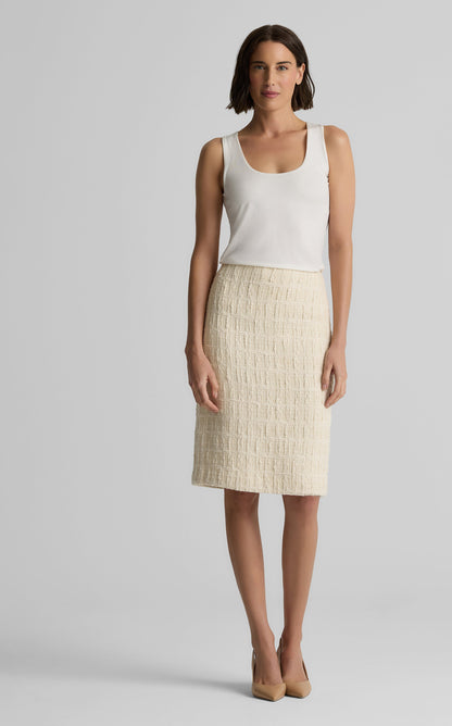 Skyler Skirt in Foundry Tweed