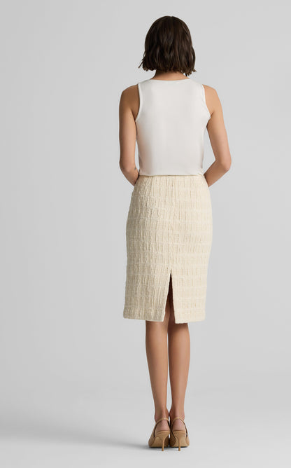 Skyler Skirt in Foundry Tweed