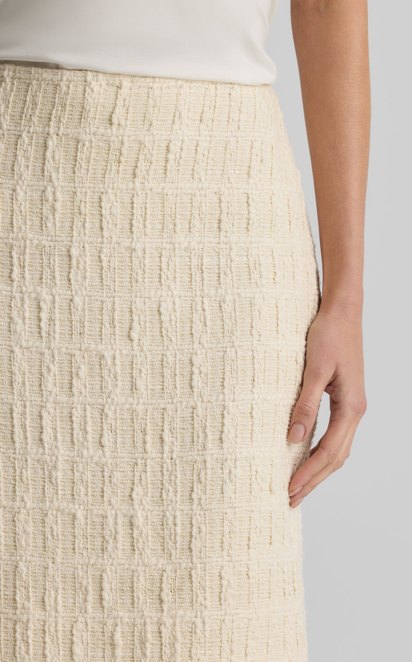 Skyler Skirt in Foundry Tweed