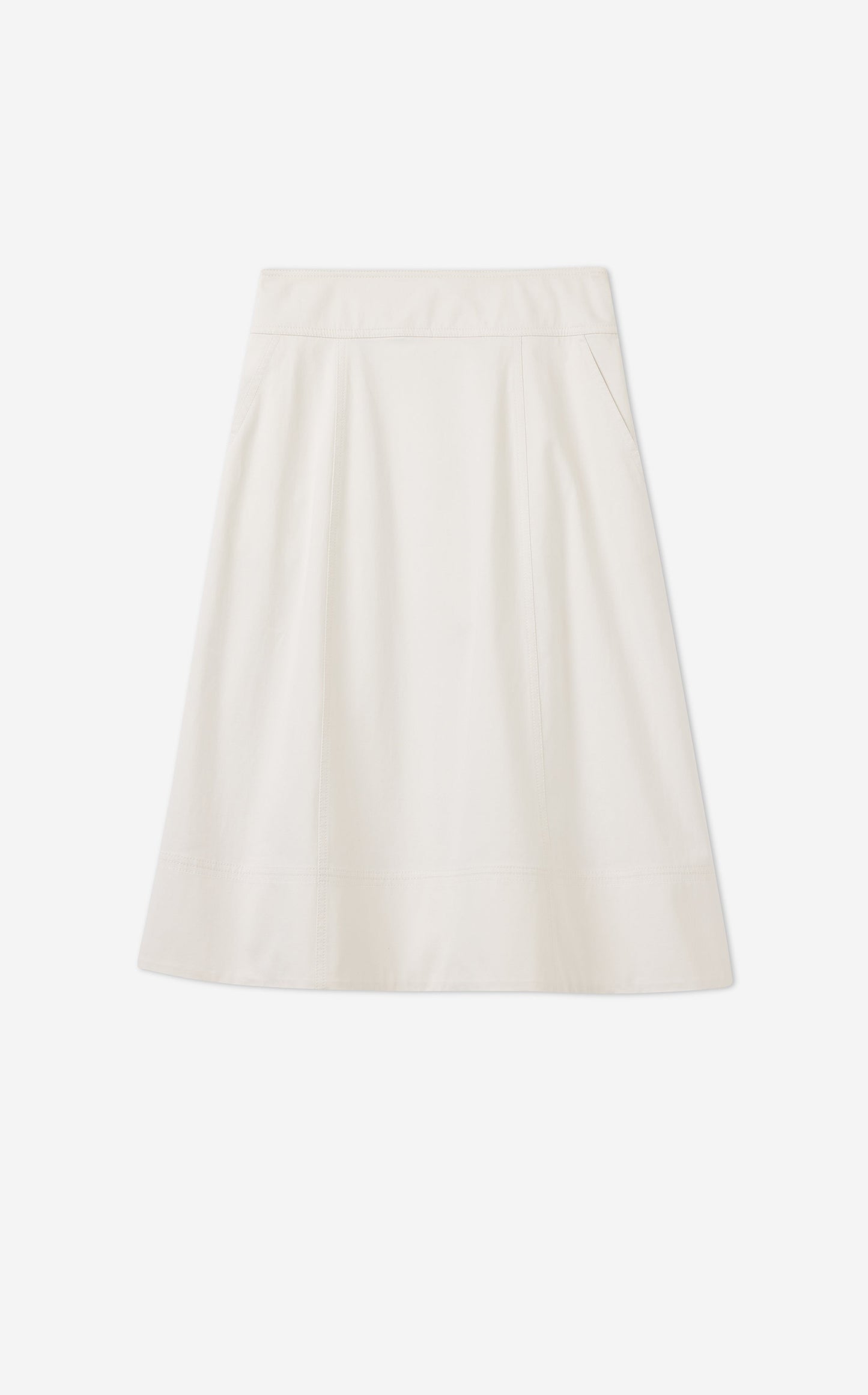 Bristol Skirt in Matte Stretch Satin