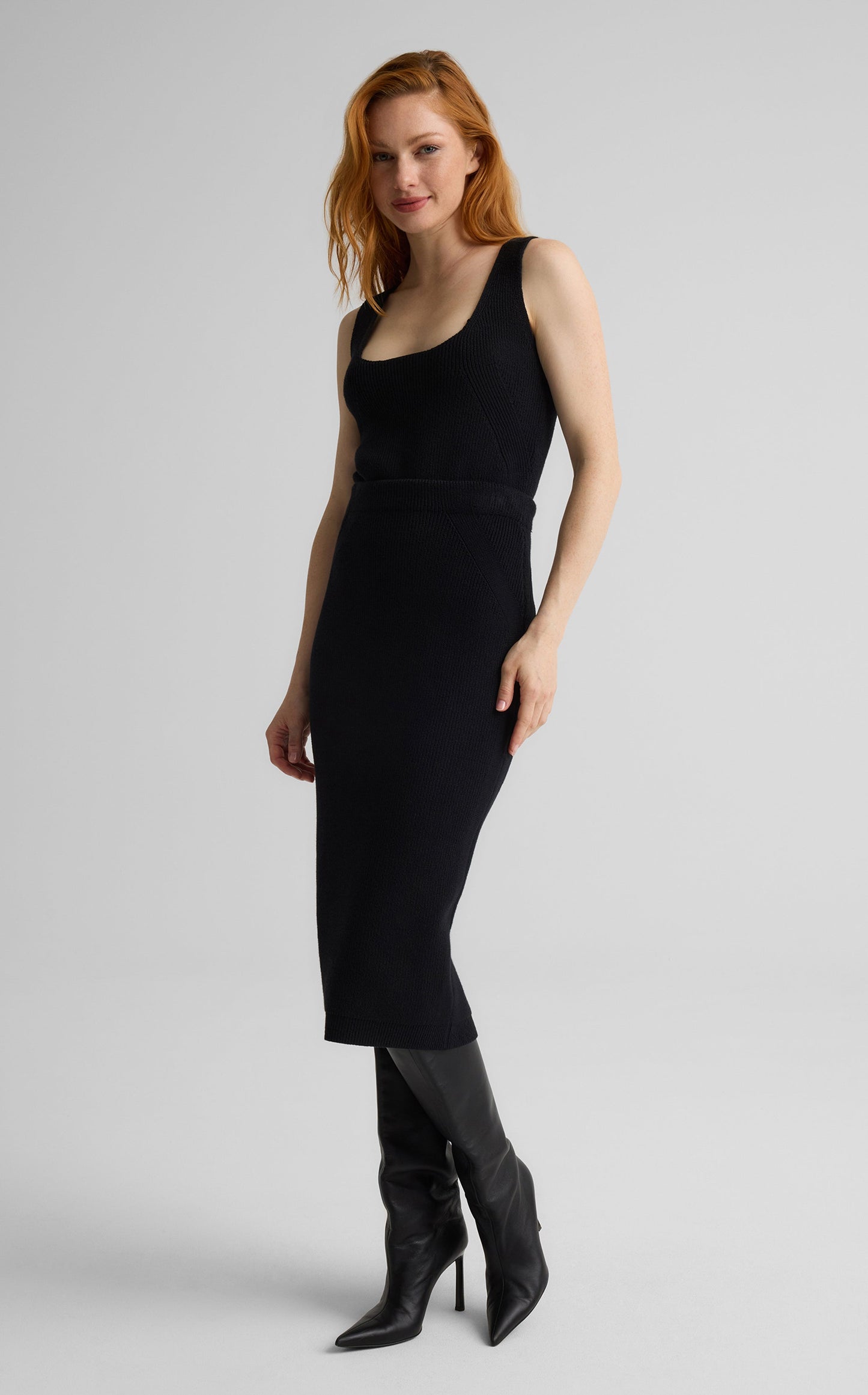 Rhea Skirt in Redondo Rib Knit