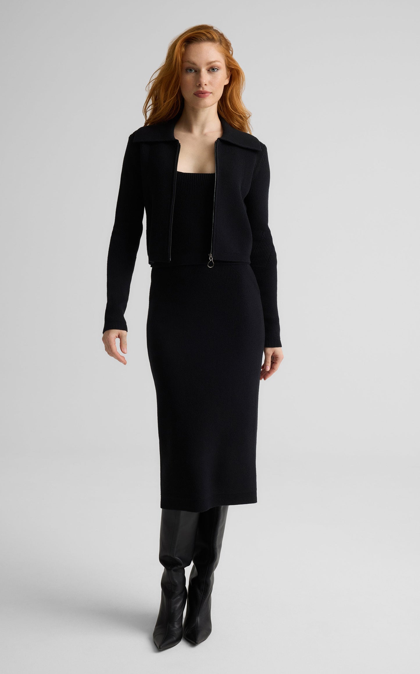 Rhea Skirt in Redondo Rib Knit