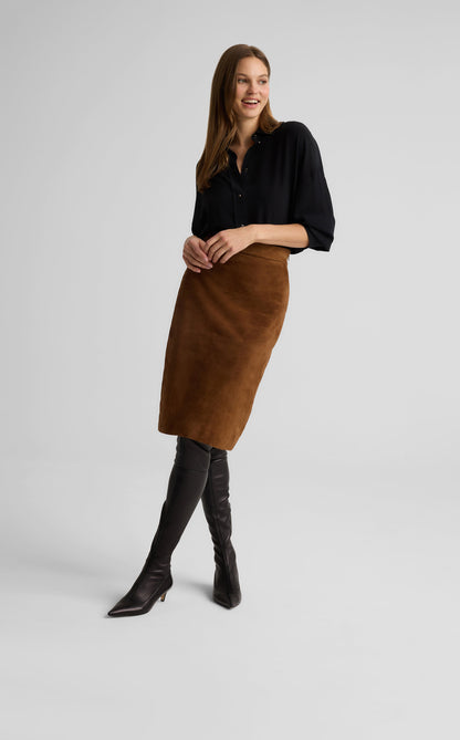 Andi Skirt in Suede