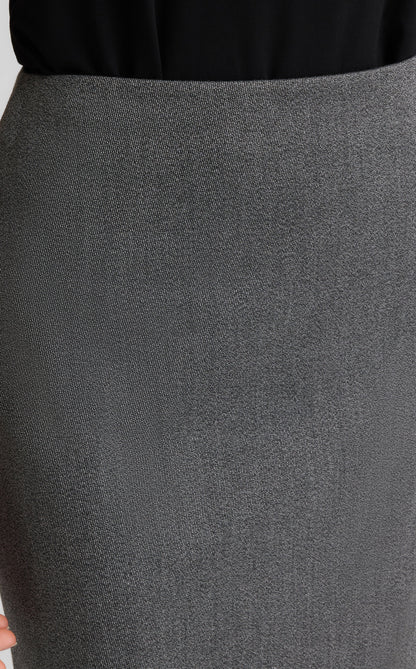 Sylvia Skirt in Stretch Twill Suiting