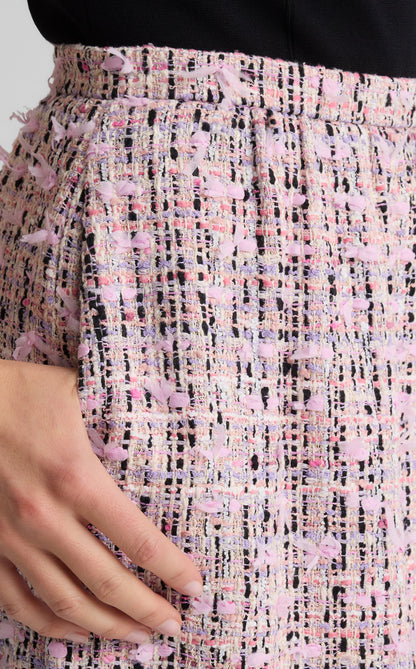 Arielle Skirt in Ivy Tweed