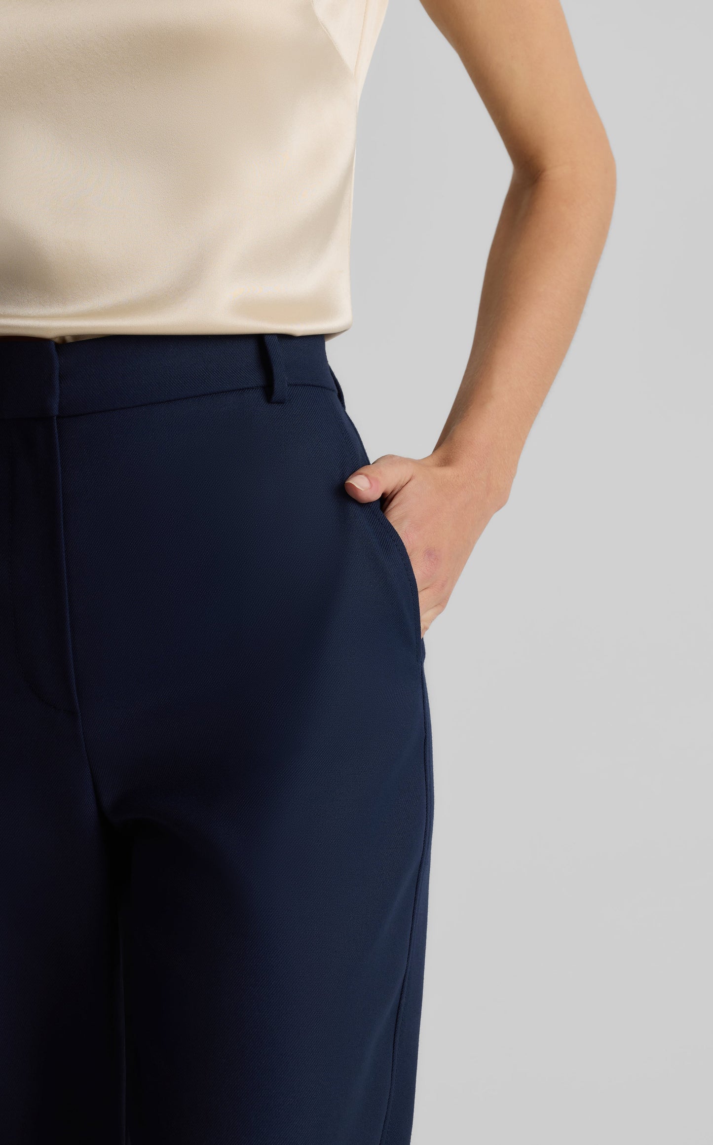 Morgan Pant in Stretch Gabardine