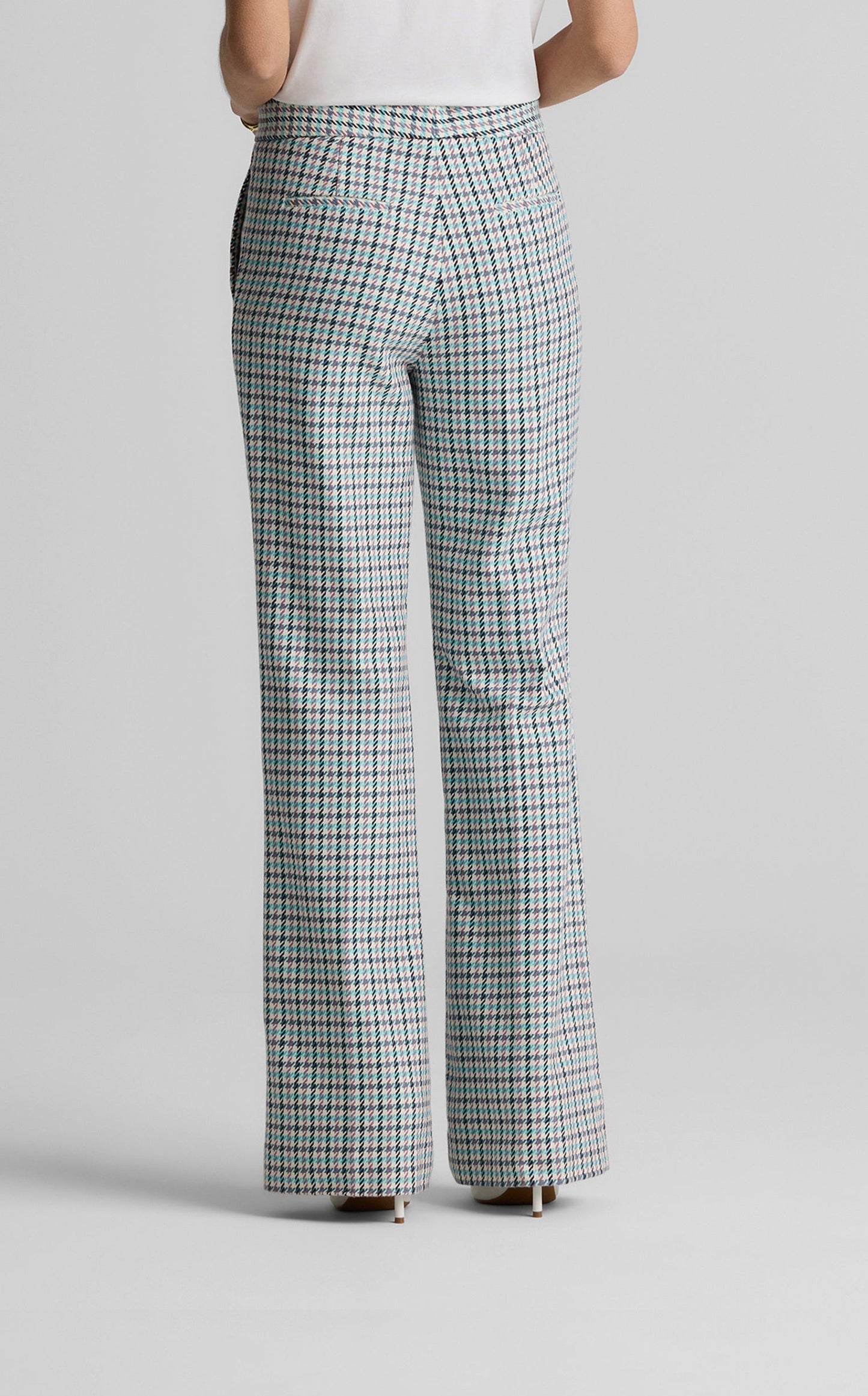 Logan Pant in Stretch Houndstooth