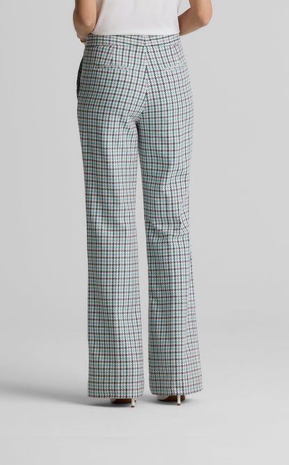 Logan Pant in Stretch Houndstooth