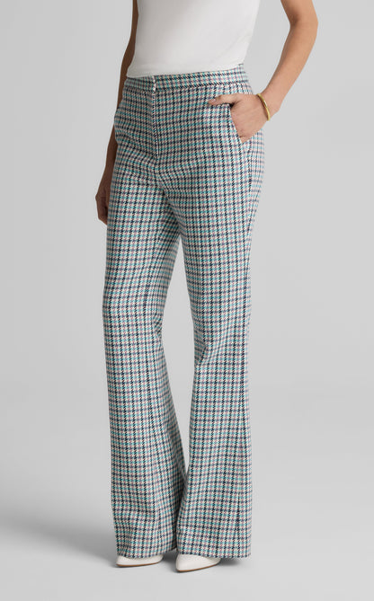 Logan Pant in Stretch Houndstooth