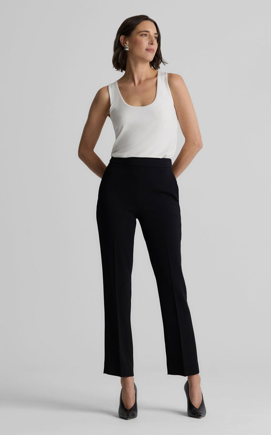 Isabel Pant in Stretch Italian Viscose Blend