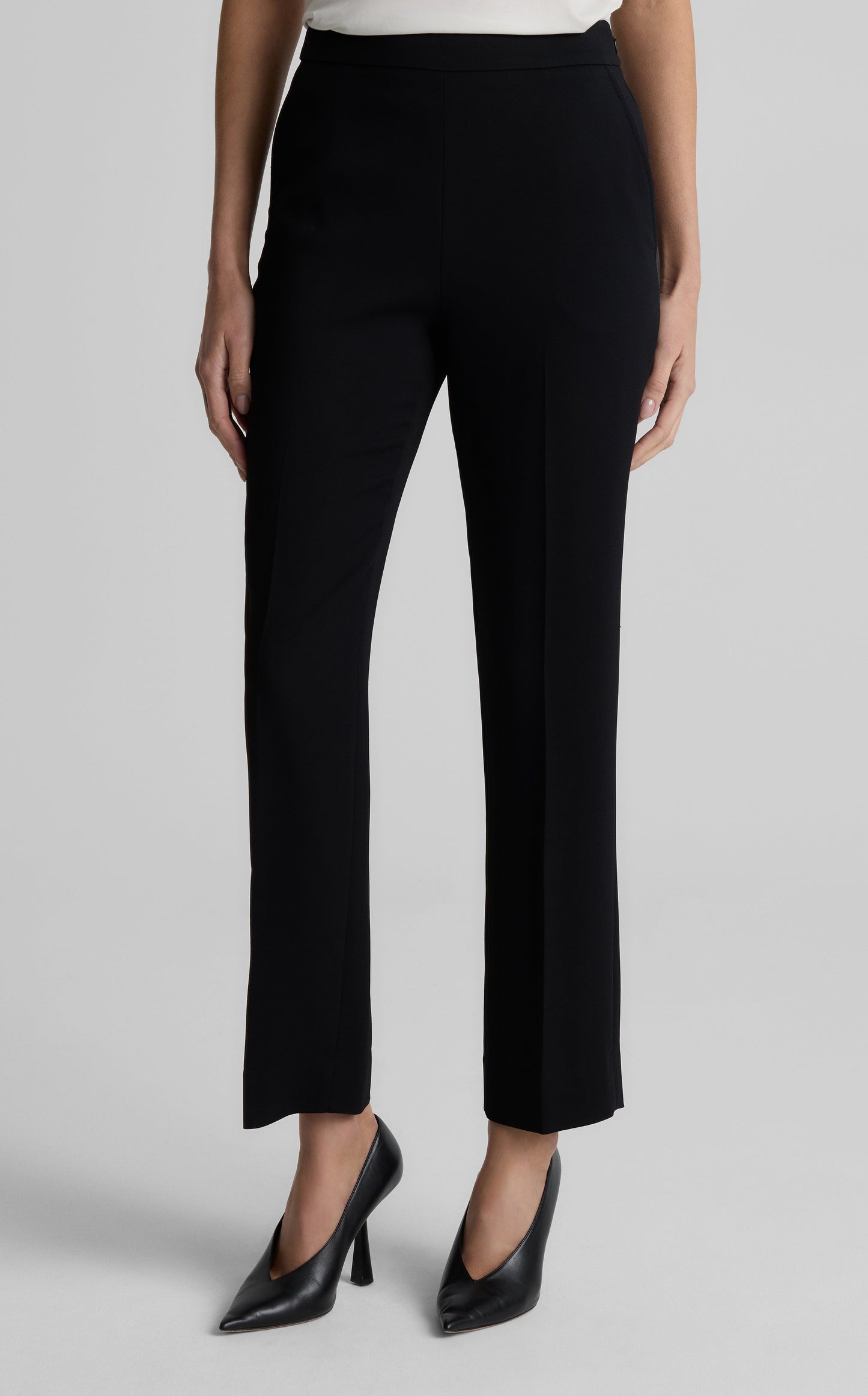 Isabel Pant in Stretch Italian Viscose Blend