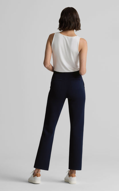 Jane Pant in St. John x Malbon Pique Knit