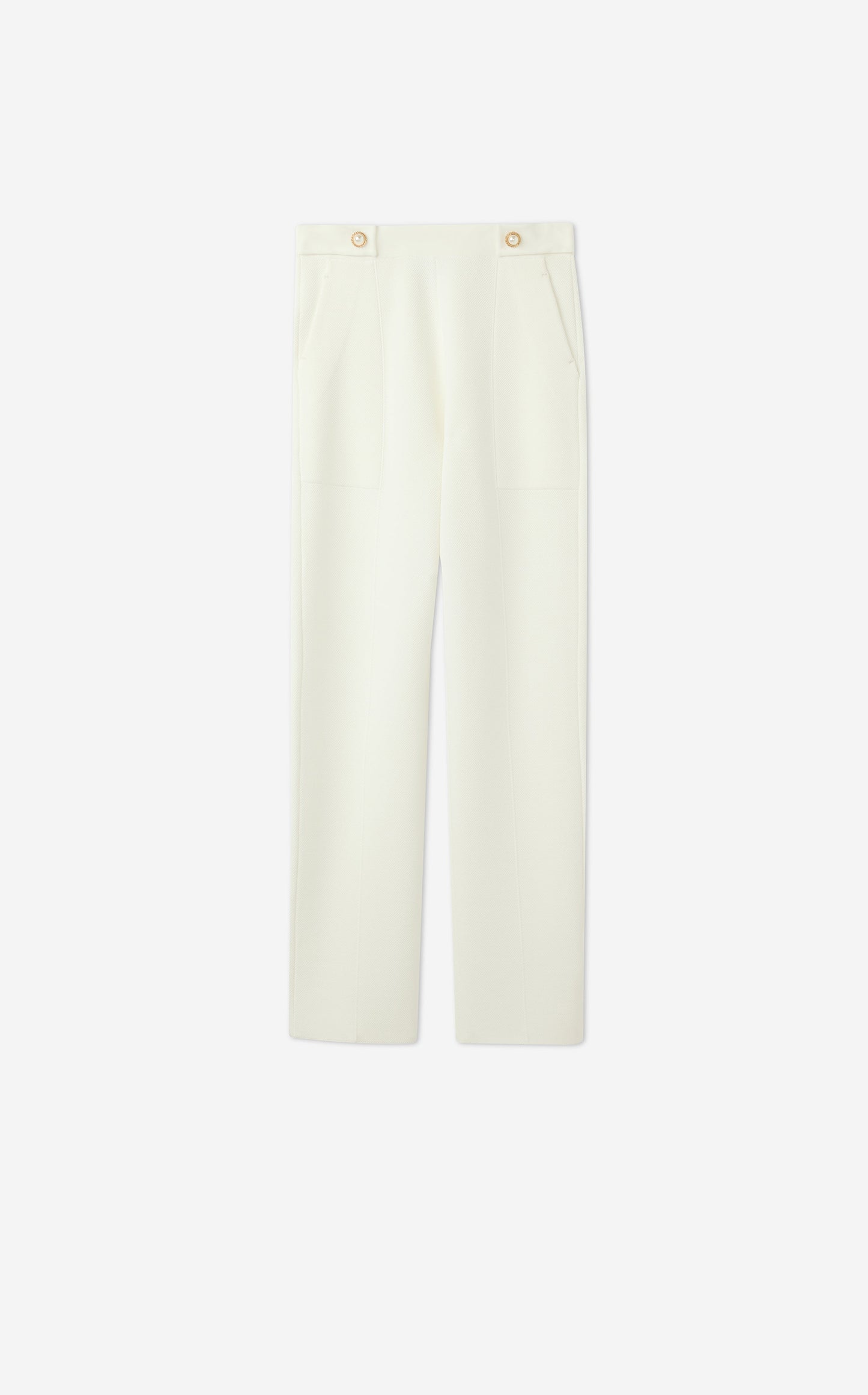 Jane Pant in St.John x Malbon Pique Knit