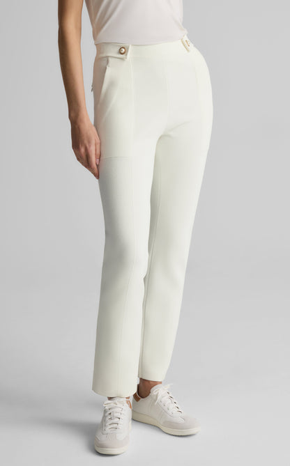 Jane Pant in St.John x Malbon Pique Knit
