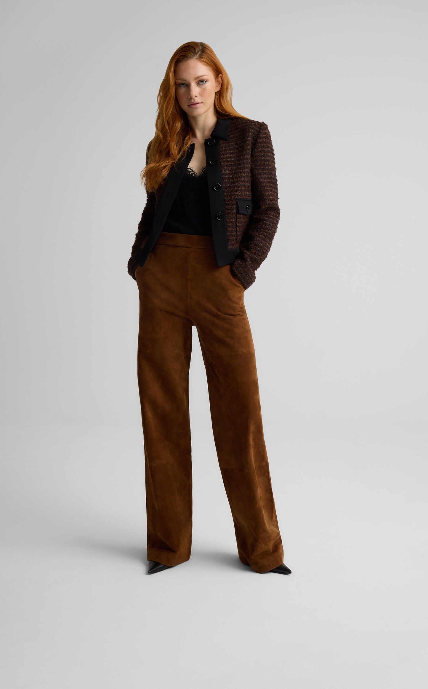 Kinney Pant in Suede