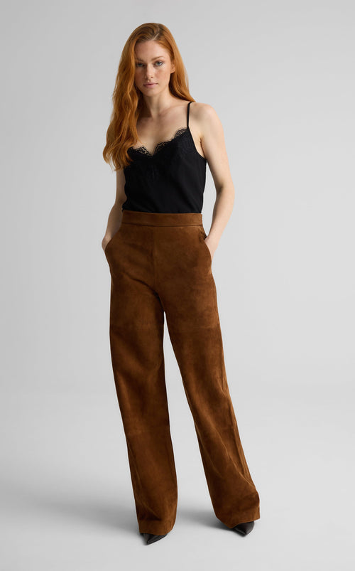 Kinney Pant in Suede