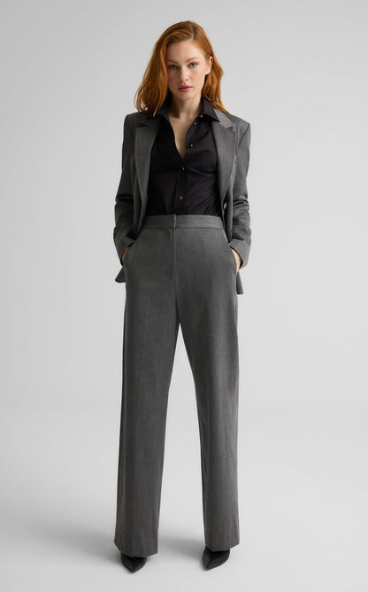 Maddie Pant in Stretch Twill Suiting