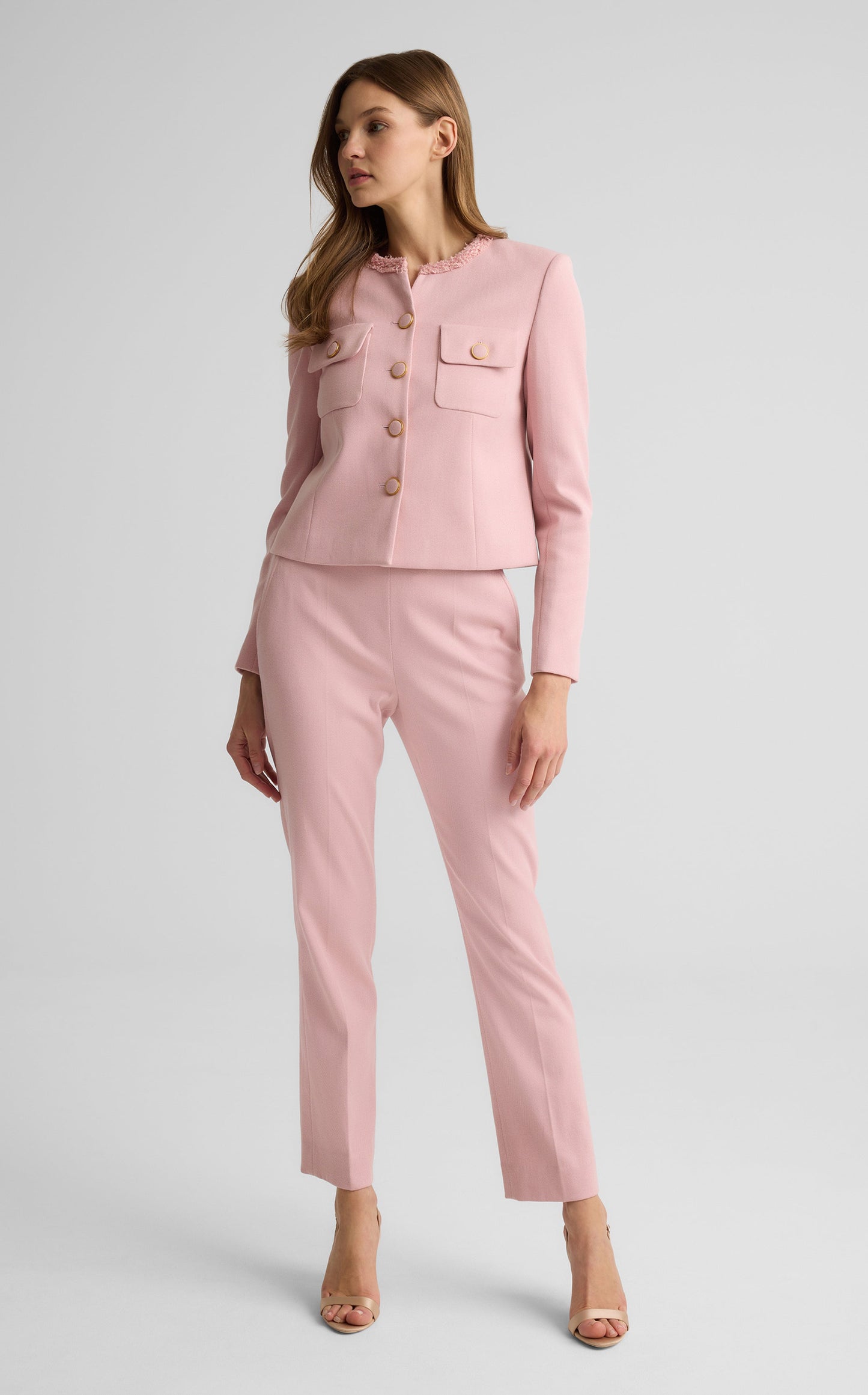 Isabel Pant in Stretch Twill Suiting