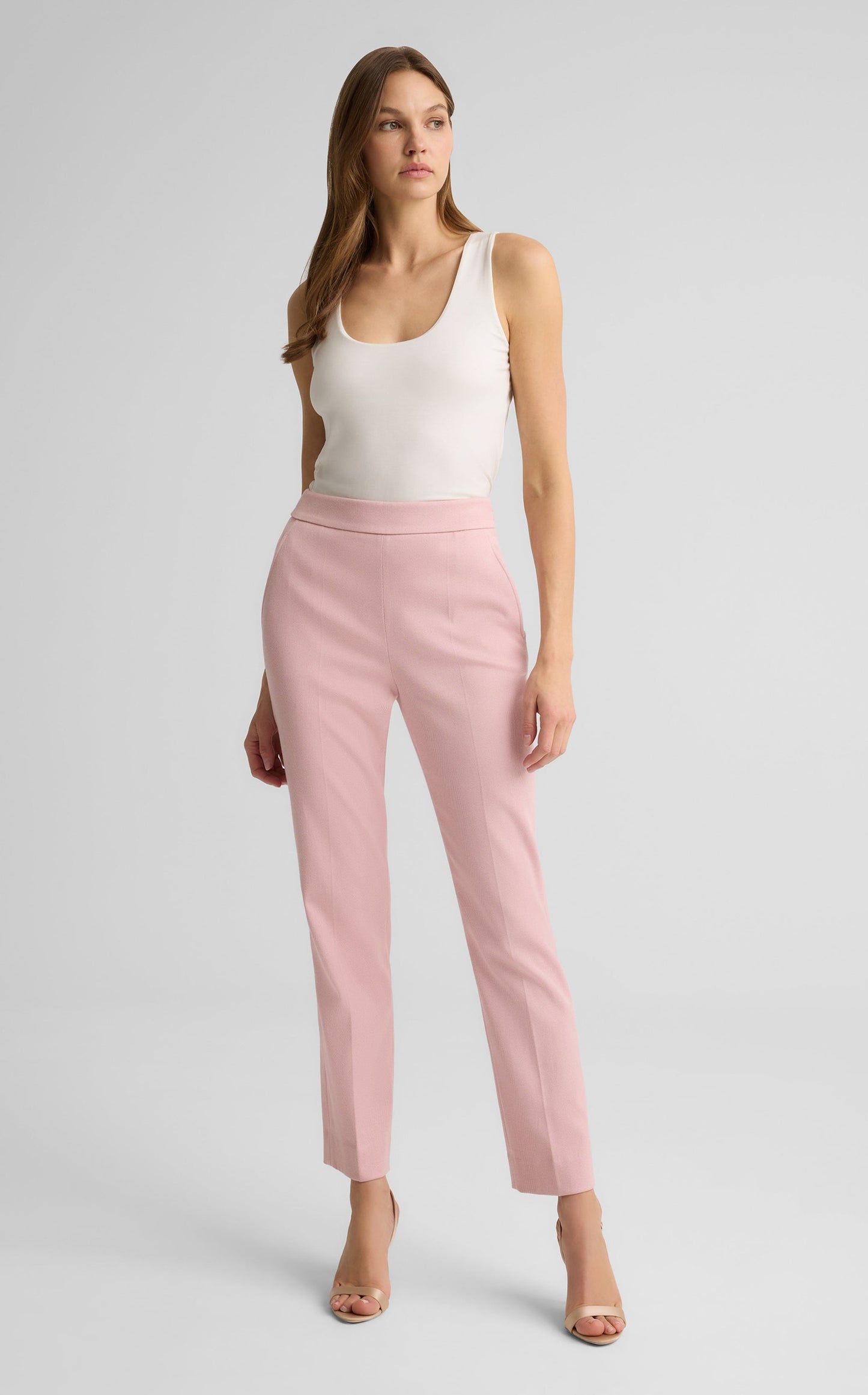 Isabel Pant in Stretch Twill Suiting