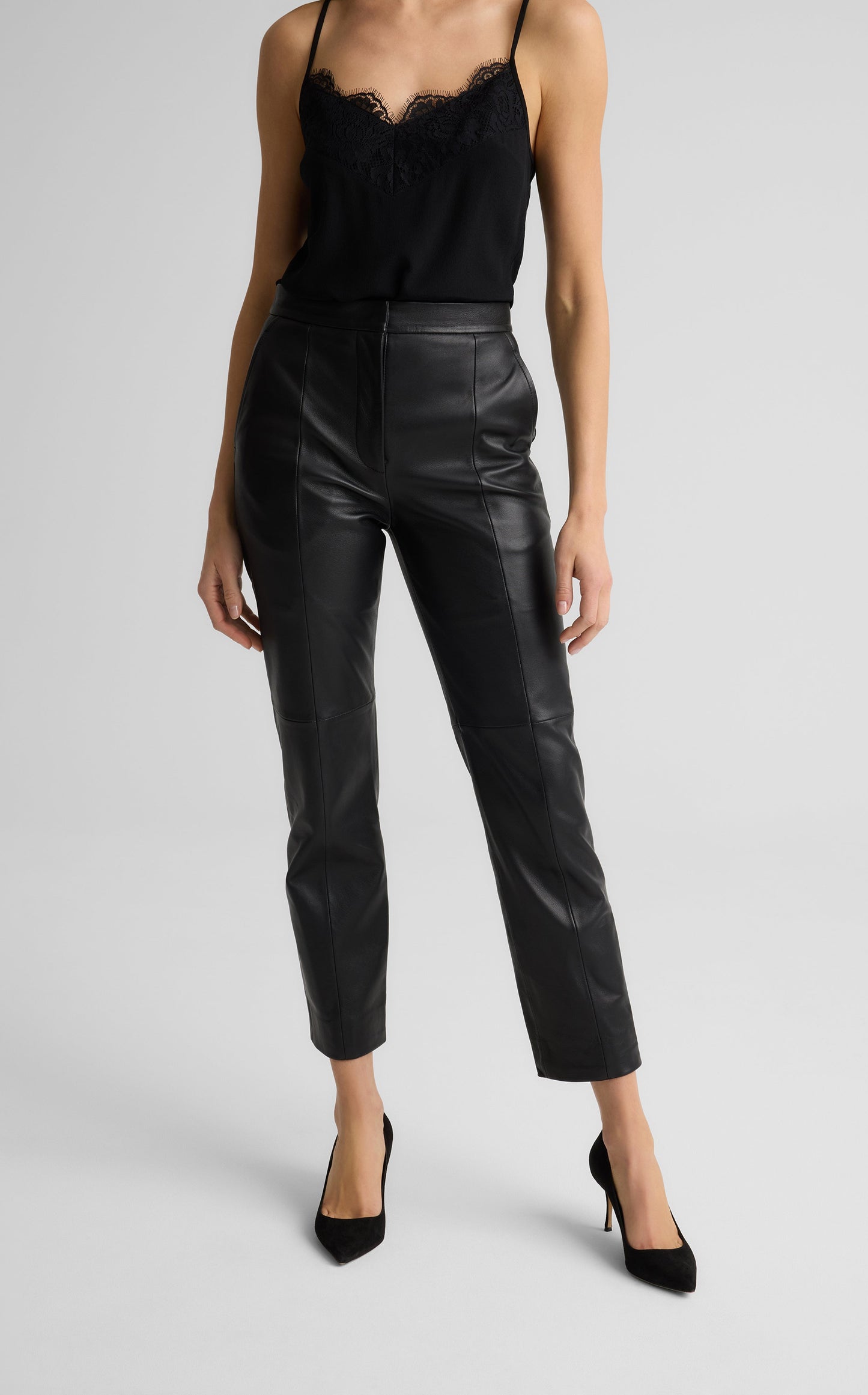 Leona Pant in Leather