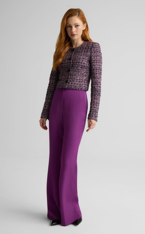 Ava Pant in Stretch Italian Viscose Blend