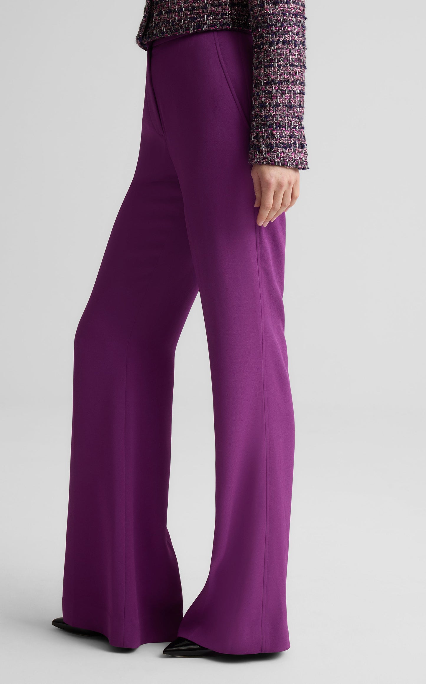 Ava Pant in Stretch Italian Viscose Blend