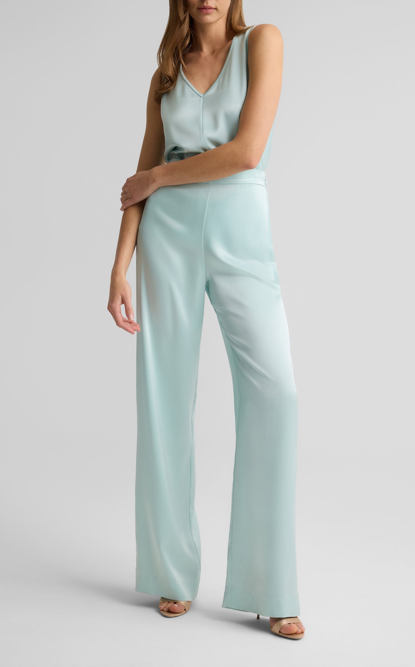 Kate Pant in Liquid Satin