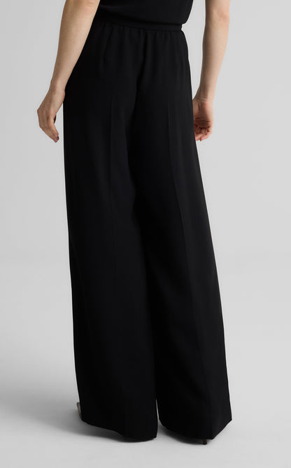Tabitha Pant in Satin Back Crepe