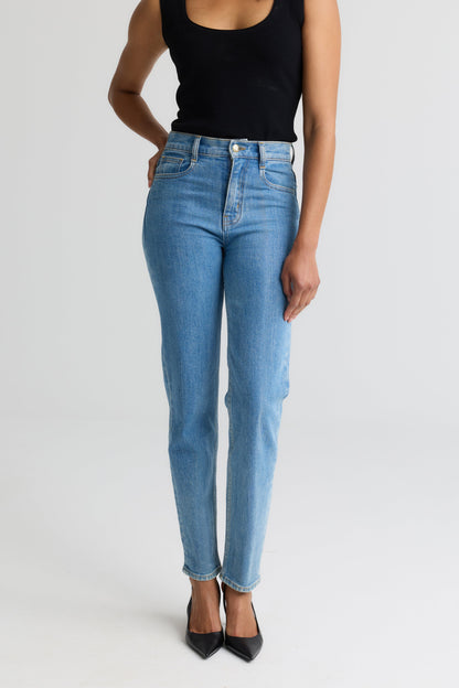 Isabel Pant In Stretch Denim