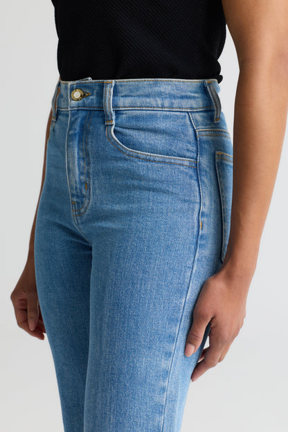 Isabel Pant In Stretch Denim